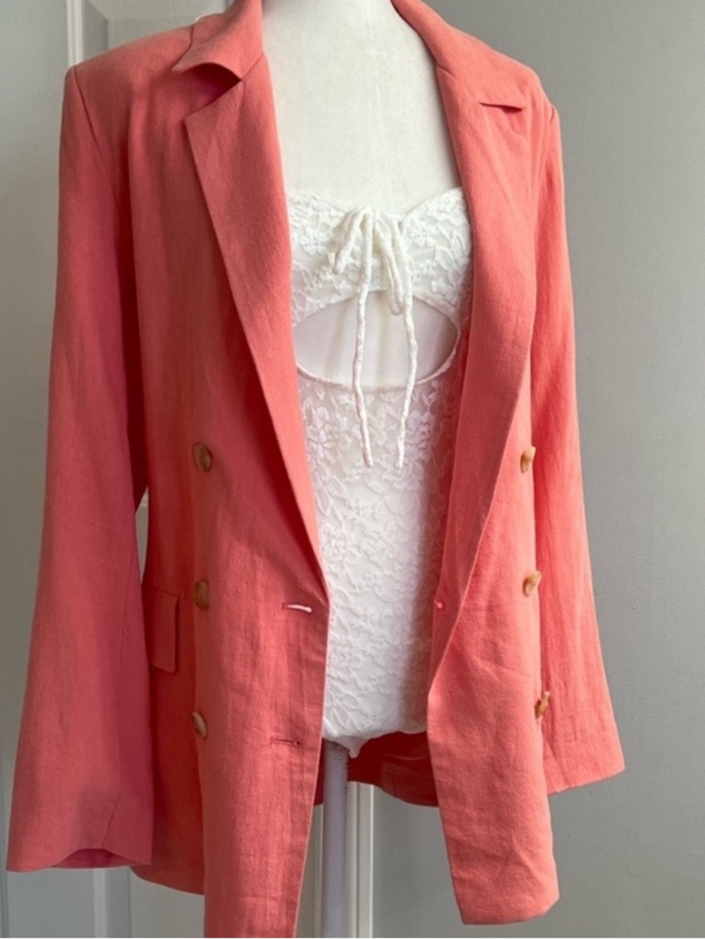 Free People Bundle Jacket &
Bodysuit Size S